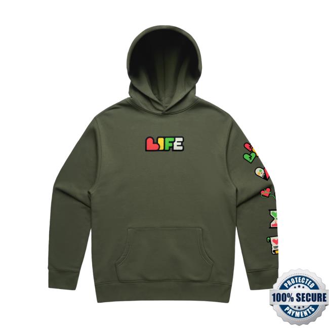 Life Series Merch Life Series Life Logo Hoodie