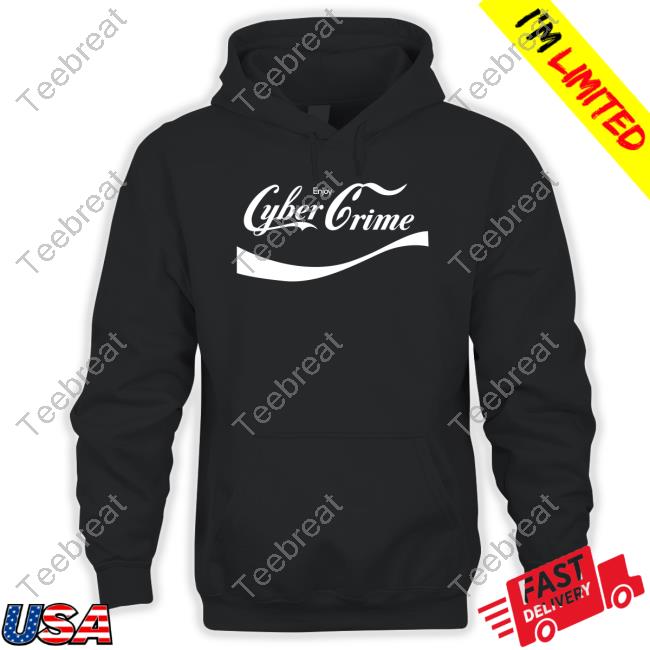 Enjoy Cyber Crime Crewneck Sweatshirt Dustrial Merch Corgi