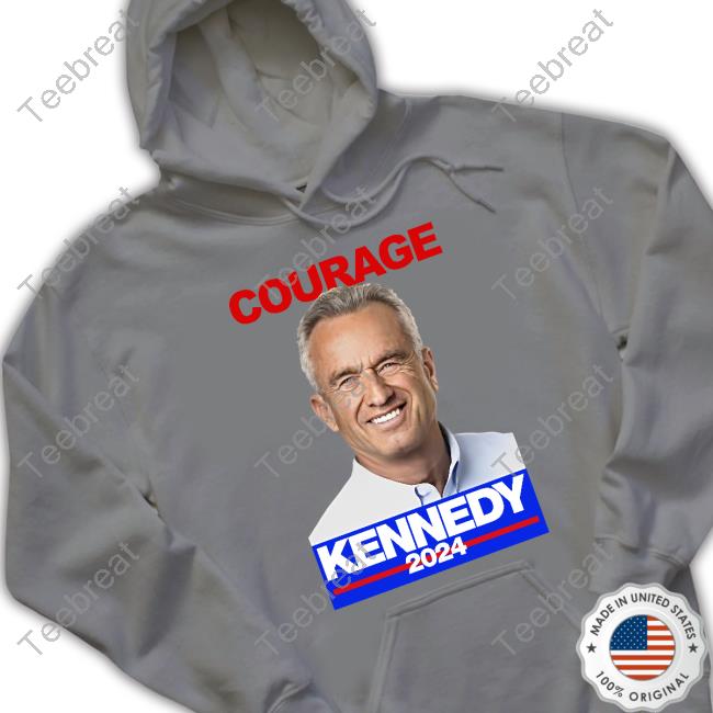 Kennedy 2024 Merch Courage Short Sleeve Crew T-Shirt