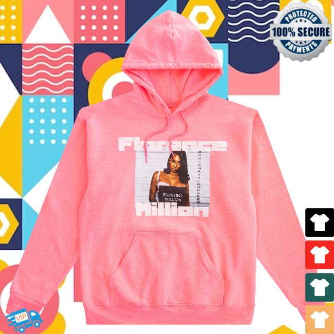 Official Flo Milli Merch Store FloMilli Florence Million Mugshot BGC Crew neck Sweatshirt Flo Milli Apparel Clothing Shop