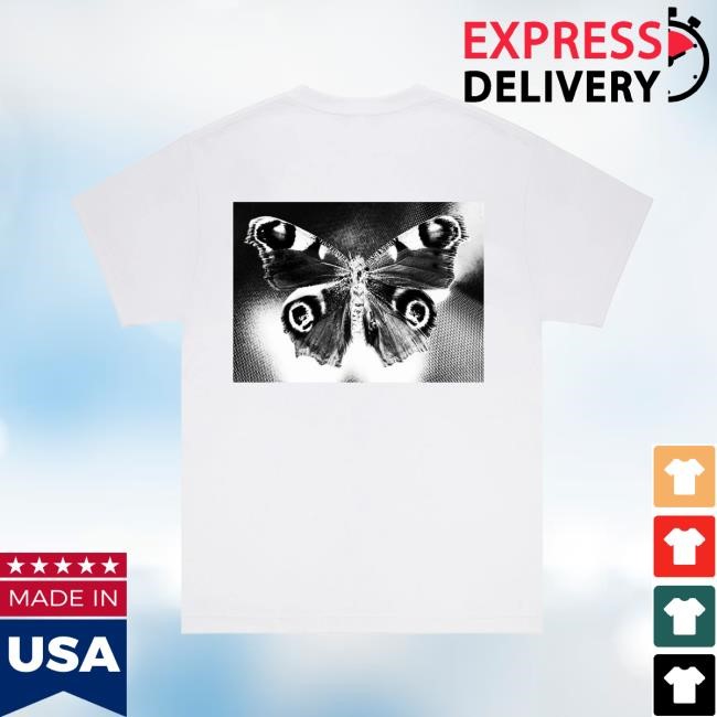 Kaytranada Butterfly New Shirt White