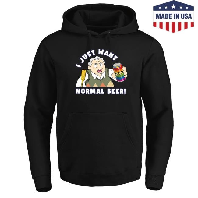New Norm Normal Beer LS Hoodie The New Norm New Norm Normal Beer Short Sleeve Shirt The New Norm