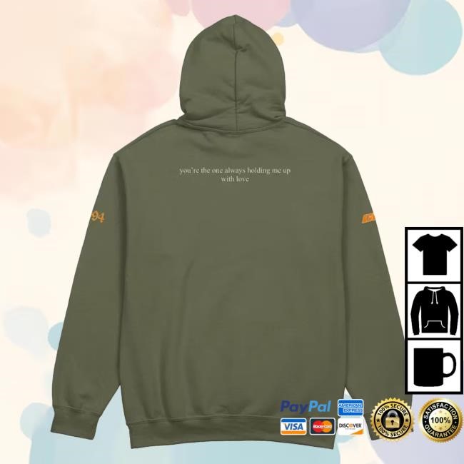 Official Christina Grimmie Grimmie 64 Hoodie (Dark Version) Forest Official Christina Grimmie Grimmie 64 Hooded Sweatshirt (Dark Version) Forest