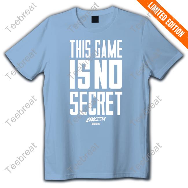This Game Is No Secret Eracism 2024 Tee Shirt Official Coach John McLendon This Game Is No Secret Shirt 2024