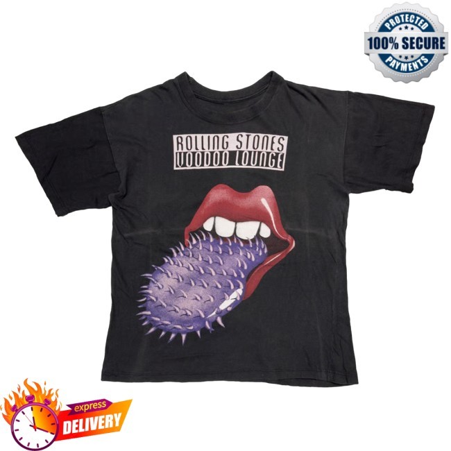 Official Voodoo Lounge Tour Spike Tongue New Shirt - Voodoo Lounge