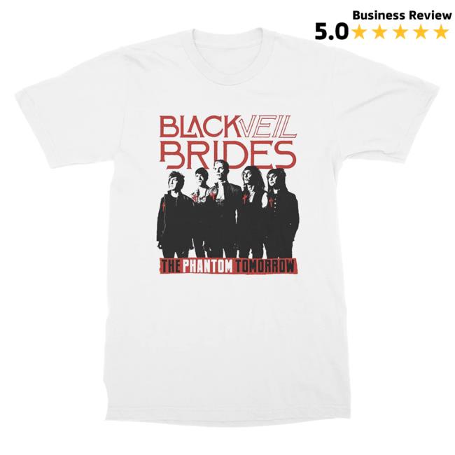 Official Black Veil Brides Merch Store Black Veil Brides The Phantom Tshirt Black Veil Brides Clothing Shop