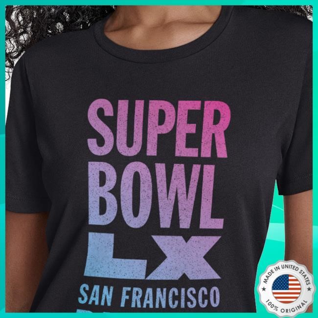 Starter Men Super Bowl LX Letterpress Long Sleeve 2026 Style
