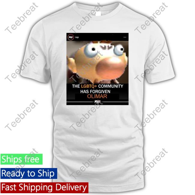 The Lgbtq Community Has Forgiven Olimar T-Shirt Pikmin Community Content Ooc