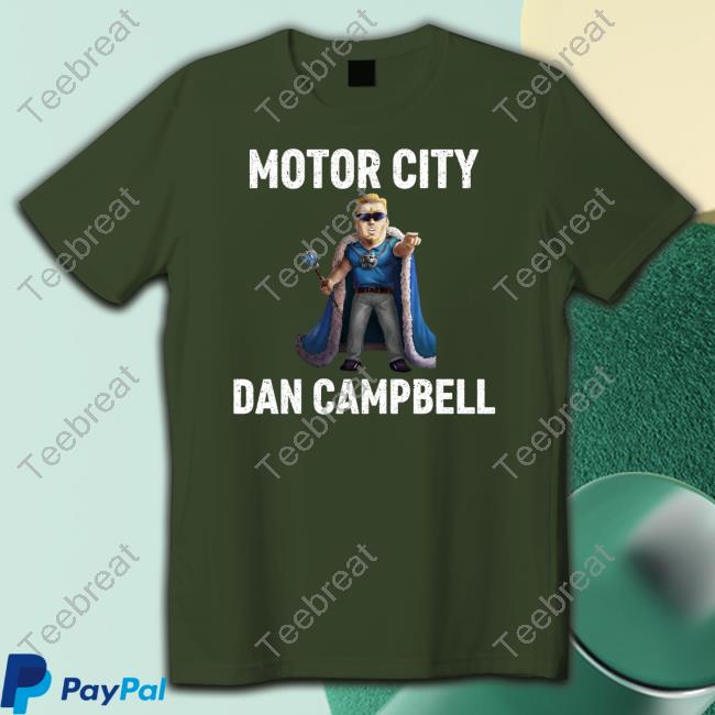 Motor City Dan Campbell T Shirt