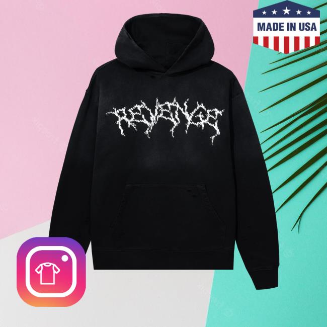 Official Revenge Clothing Merch Kosuke Kawamura Flower Anarchy Treated T-Shirt