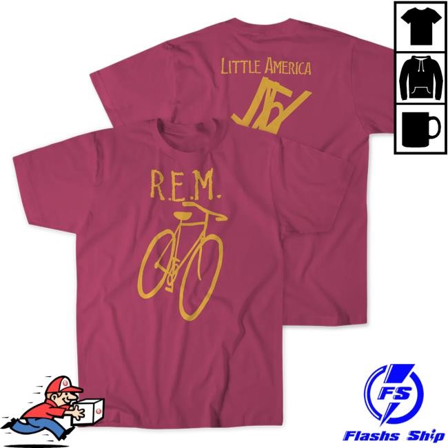 Official R.E.M. Merch Store Little America Shirt (Berry)