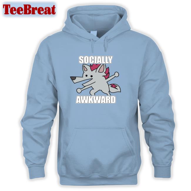 Socially Awkward Shreddyfox Shirt Artworktee Shop Socially Awkward Shreddyfox Long Sleeve