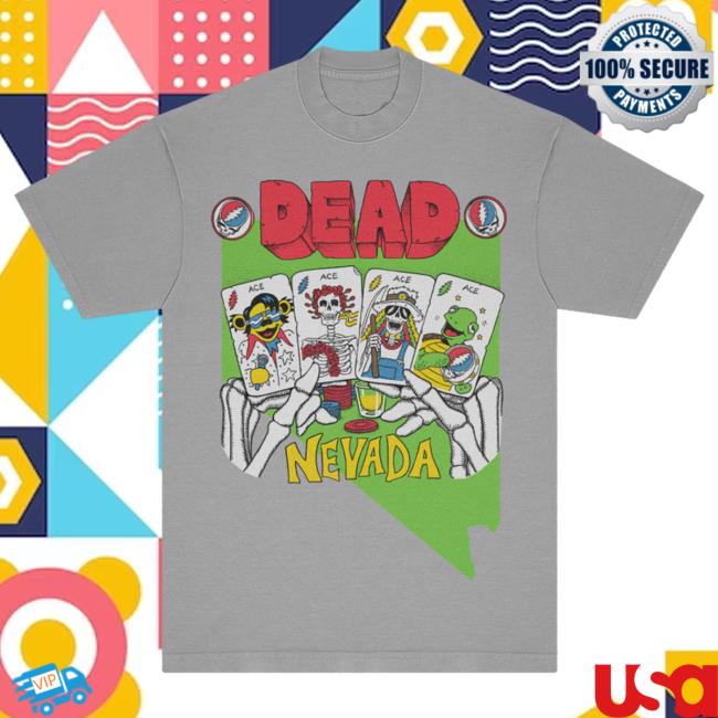 Grateful Dead Merch Store Nevada United States Of Dead Tee Shirt
