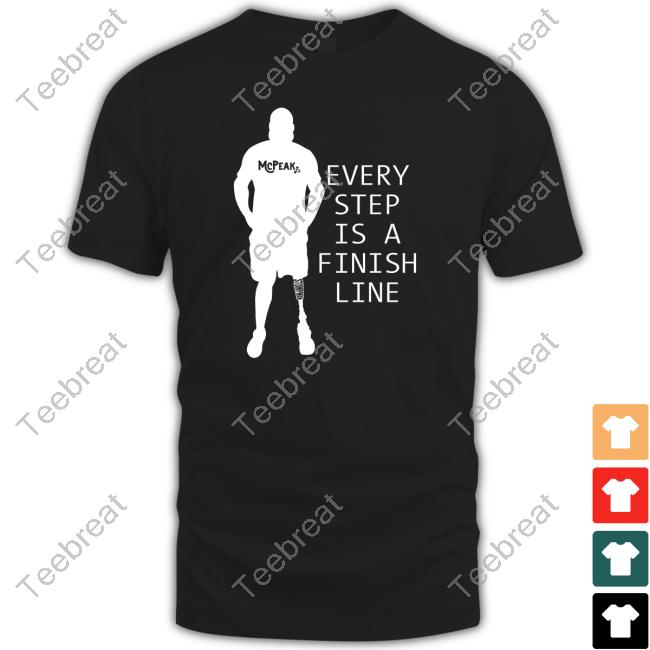 Official Every Step Is A Finish Line Tee Shirt