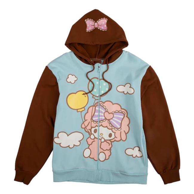 Official Sanrio Apparel Clothing Merch Store Shop My Sweet Piano X Dumbgood Zip Hood