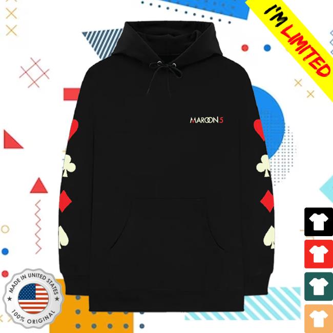Official Maroon5 M5lv Black Hoody