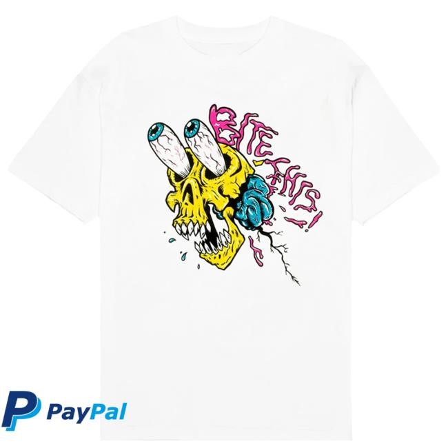 Skull Screamer New Shirt Bite This Merch
