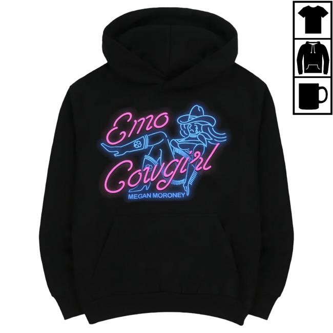 Official Megan Moroney Merch Emo Cowgirl Sweatshirts