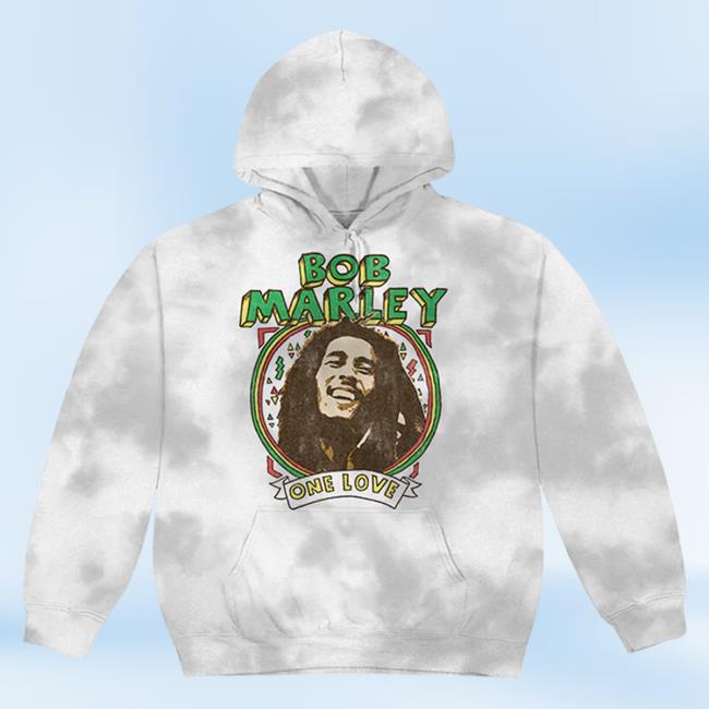 Official Bob Marley Merch Store Shop Bob Marley Tie-Dye Crewneck