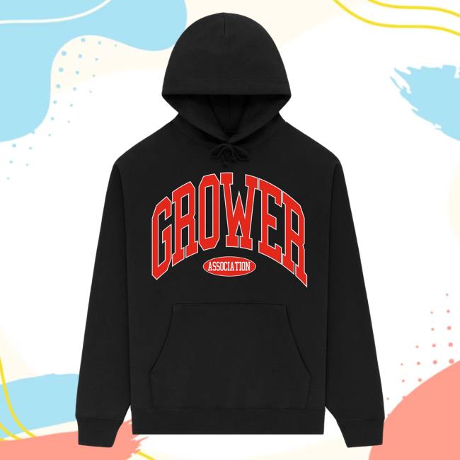 Official Shane Dawson Merch Store Shane Dawson Grower Association Black Pull Over Hoodie Shane Dawson Apparel Clothing Shop ShaneDawson