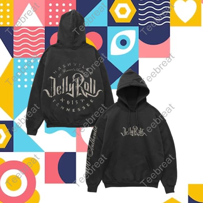 Official Jelly Roll Clothing Shop Merch Logo Crewneck Jellyroll615 Store