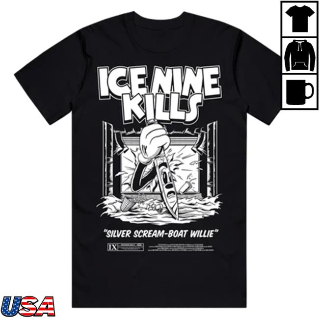 Official Ice Nine Kills Merch Store Silence Film Era New Shirt Ink Merch IceNineKills