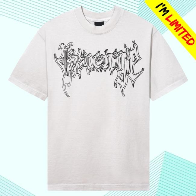Official City Morgue Merch Revenge X City Morgue Grim Reaper T-Shirt Cement/Black City Morgue Clothing