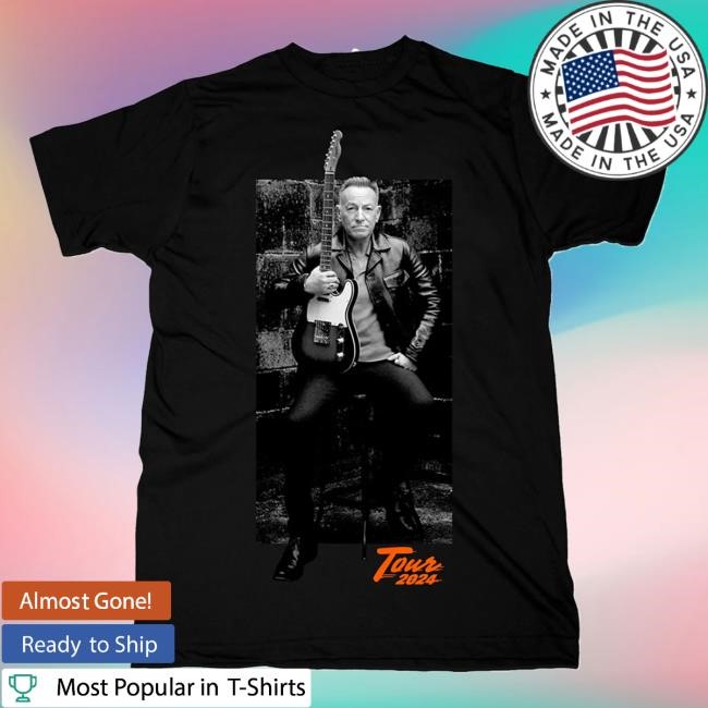 Springsteen & The E-Street Band 2024 World Tour Portrait Tee Springsteen & The E-Street Band 2024 World Tour Portrait Tee Shirt – Bruce Springsteen