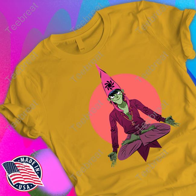 Gorillaz Merch Levitating Murdoc Tee Shirt