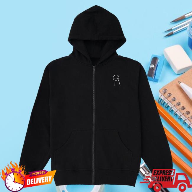 Official Dream Smile Merch Store Dream Smile Dream Character Full-Zip Hoodie Black Dream Updates DreamSmile