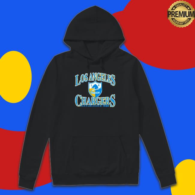 Los Angeles Chargers Heathered Charcoal Playability 2023 T-Shirt