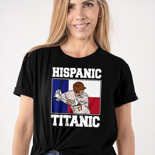 Ivan Melendez Hispanic Titantic T Shirt Texas Baseball
