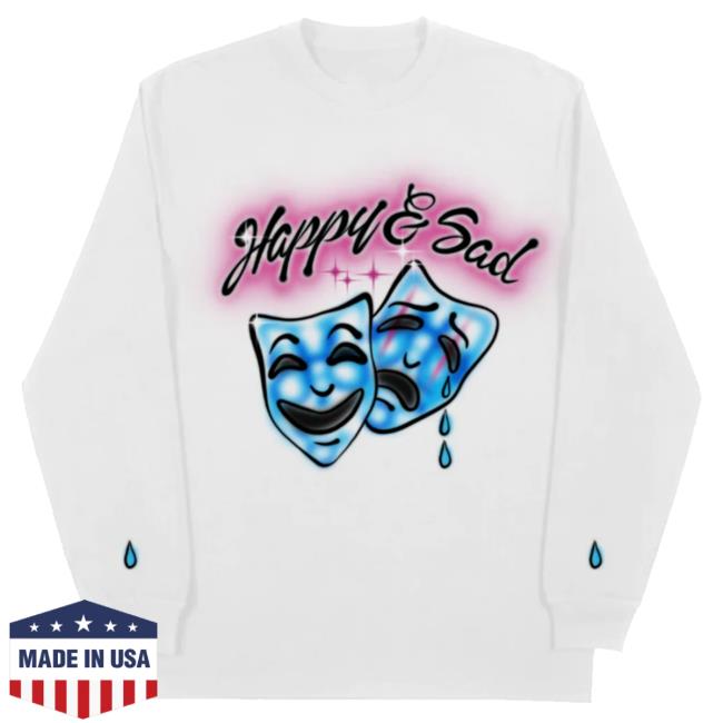 Official Kacey Musgraves Merch Store Shop K A C E Y M U S G R A V E S Happy & Sad Airbrush Long Sleeve KaceyMusgraves Spaceykacey