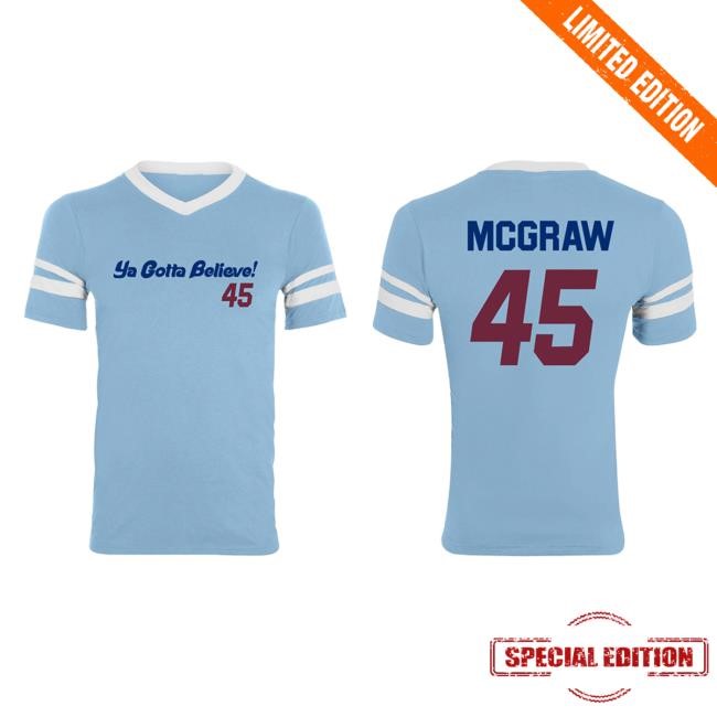 Tim McGraw Official Merch Store Standing Room Onphillies 45 Jerseyly Tour '24 Short Sleeve TShirt Tim McGraw Clothing Shop Apparel Standing Room Only Tour '24