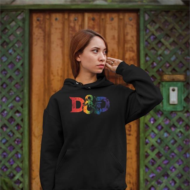 Pride 2022 D&D Hoodie B. Dave Walters