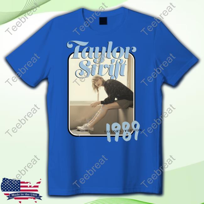 From The Vault Green 1989 Taylor's Version Photo Shirt Official Taylor Swift Merch From The Vault Green 1989 Taylor's Version Photo Long Sleeve