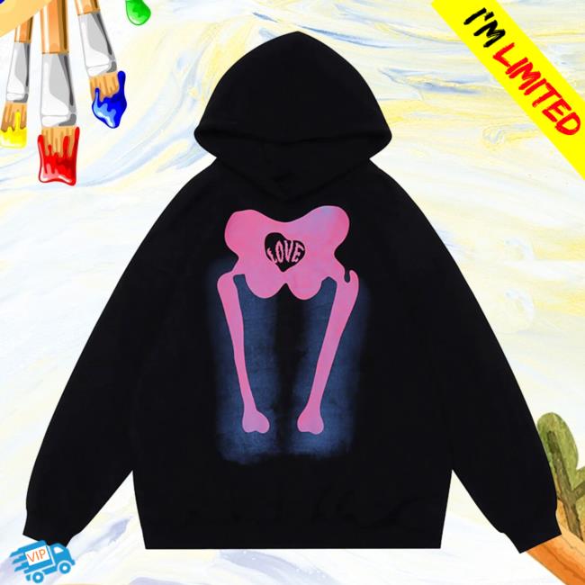 Official Aelfric Eden Clothing Merch Store Aelfric Eden Skeleton Elements Love Print Sweatshirts Black AelfricEden