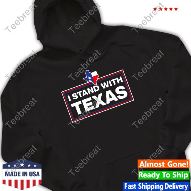 Official Luke Rudkowski I Stand With Texas Tee Shirt