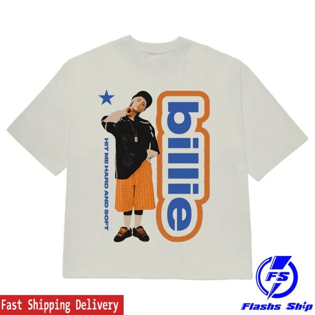 Tour Night Energy Billie Eilish Lean Hit Me Hard And Soft White Tee