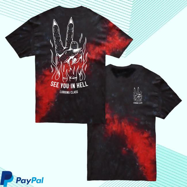 Lurking Class Clothing See You In Hell Tie Dye Tees Black/Tie-Dye LurkingClass