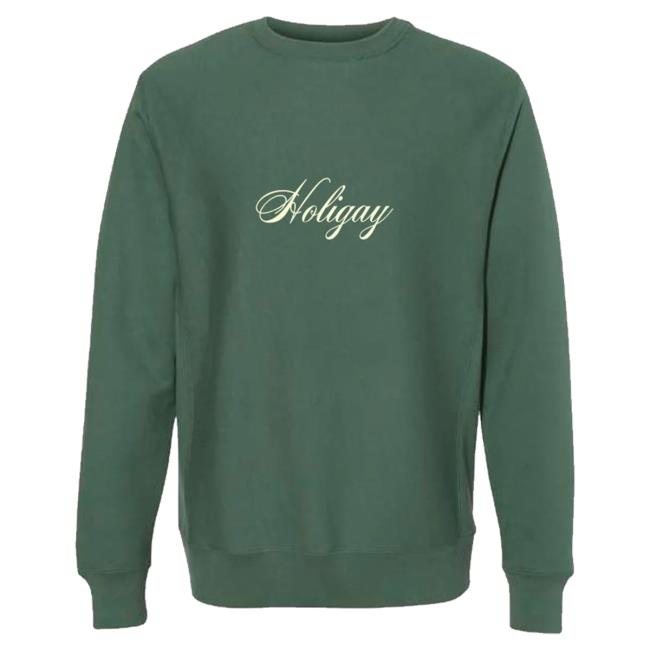 Official Fletcher Merch Store Holigay Crewneck Sweatshirt Fletcher Clothing Shop
