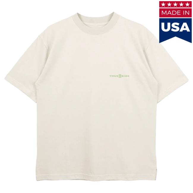 Official Yankeekicks True 2 Size Essential Tee White Pistachio