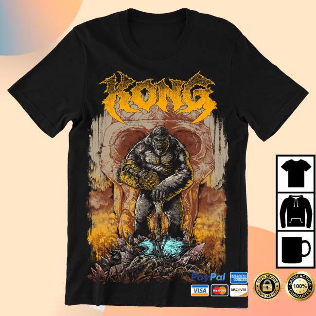 Ghost X Ghost G x K Kong METALCROPOLIS Tshirt