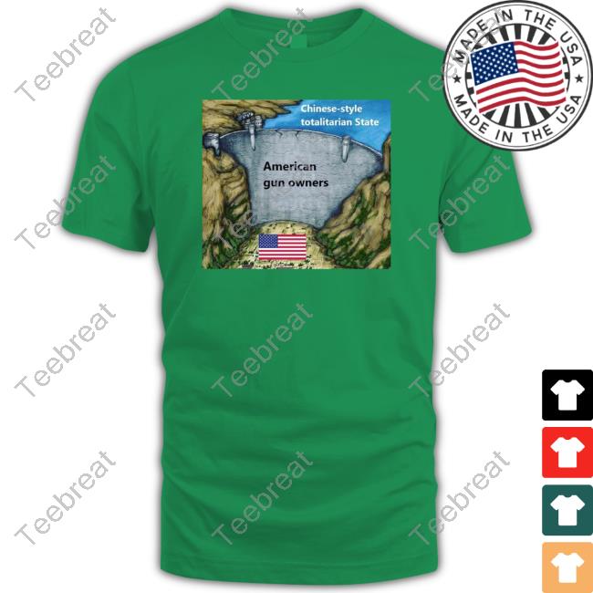 Luke Rudkowski Chinese Style Totalitarian State American Gun Owners Tee Lukewearechange