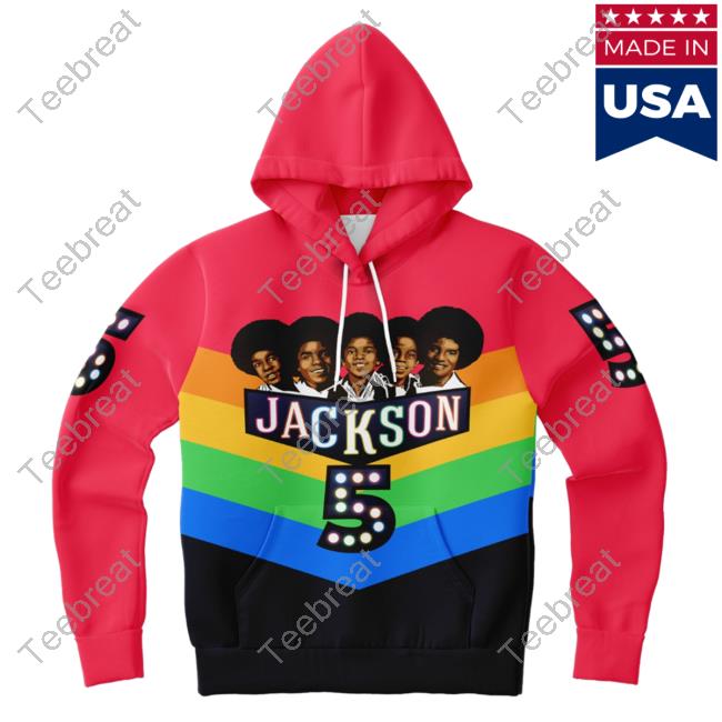 Official Melanin Clothing Store Shop Jackson 5 – Multicolor Pullover Sweatshirt Melaninapparel Merch