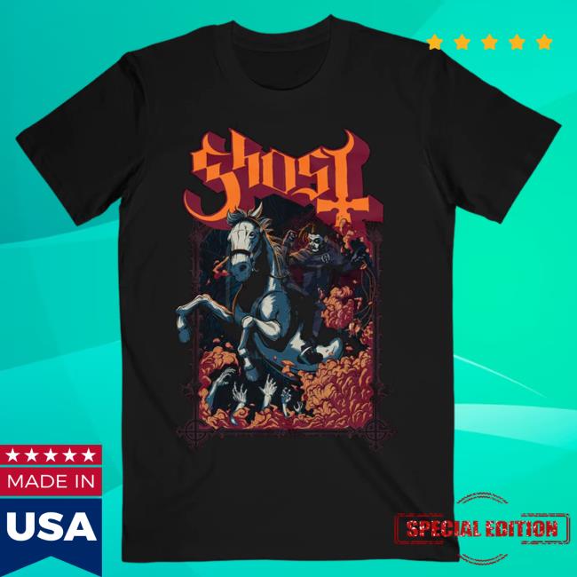 Official Ghost Band Rock Merch Store Shop Ghostband Papa Emeritus Iv Charger Attractive Shirt