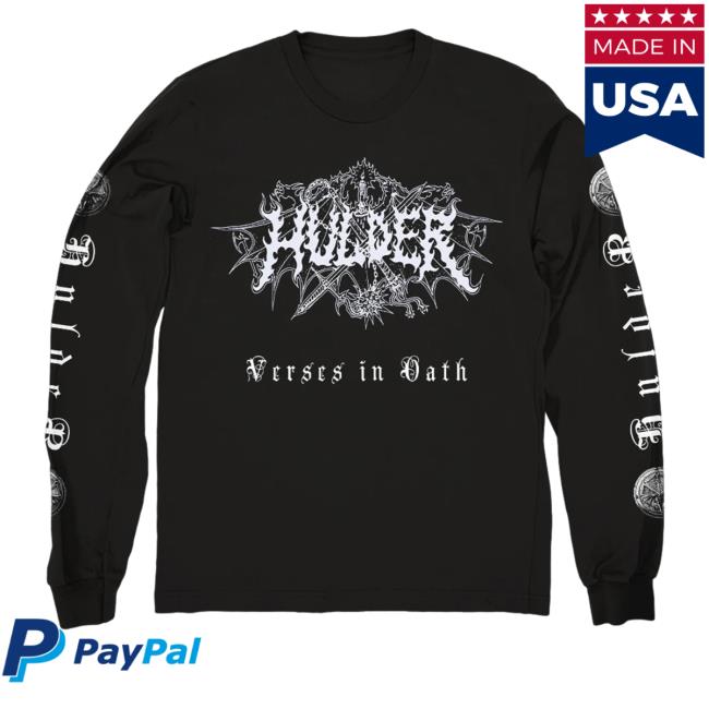 Official Evilgreed Merch Hulder "Verses In Oath" Sweatshirt