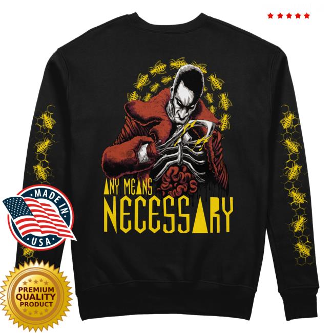 Any Means Necessary Clothing Candyman Sweaters Black