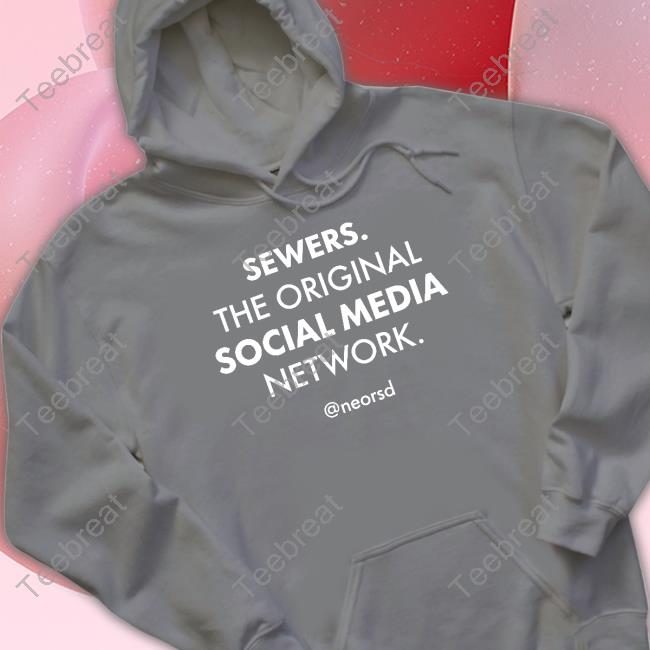Sewers The Original Social Media Network Shirt Black