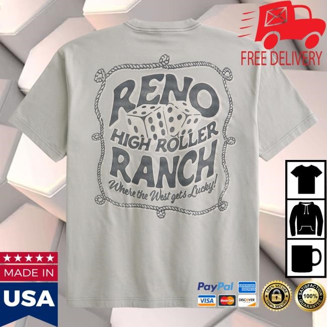 Official Hollister Merch Store Boxy Cotton Reno Nevada Graphic Tees Hollister Co